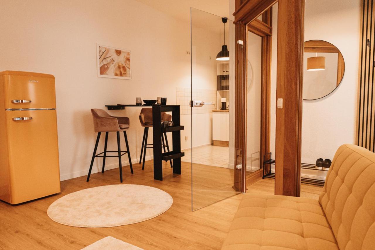 Studio Apartment Im Zentrum Mit Parkplatz & Neuem Badezimmer Magdeburk Exteriér fotografie